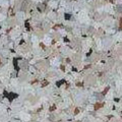 Coyote epoxy flake blend swatch