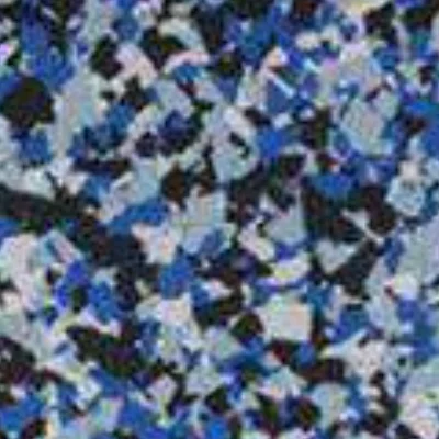 Orbit epoxy flake blend swatch