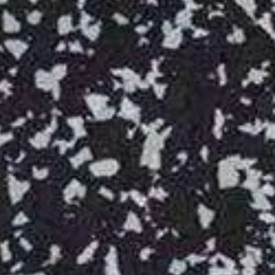 Raven epoxy flake blend swatch