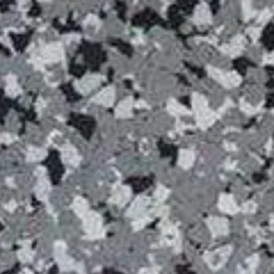 Wombat epoxy flake blend swatch
